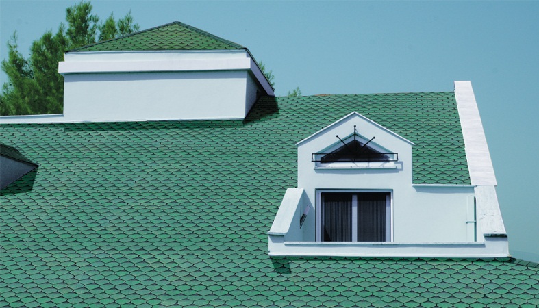 Menderes profesyonel Şed Çatı – Shingle cati örneği